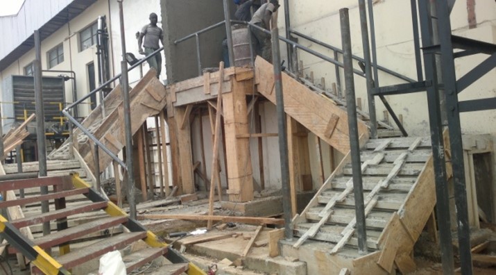 Building construction of modern houses to specified standards.